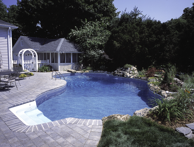 Marlin Pools Long Island:: Pool Repair and Renovation, Long Island Poolscapes and Custom Pool Design, Inground Pool Installation, Pool Liner Changes, Pool Decking